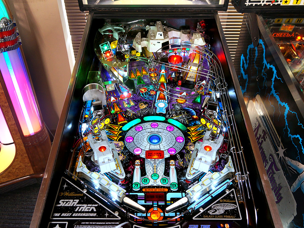 star trek next generation pinball machine value